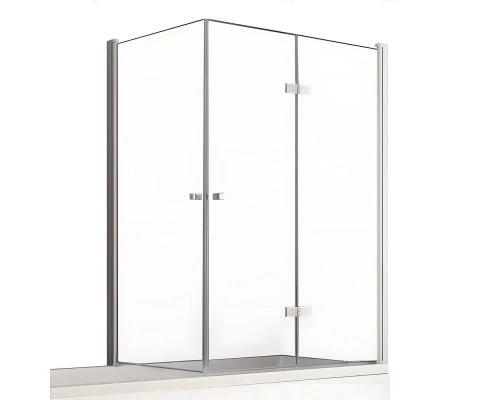 Шторка для ванны NEW TRENDY NEW SOLEO 100x70x140 P-0029/P-0024 R (хром) Elit-san.ru