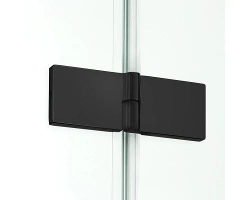 Шторка для ванны NEW TRENDY NEW SOLEO BLACK 120x140 P-0044 R (черный) Elit-san.ru