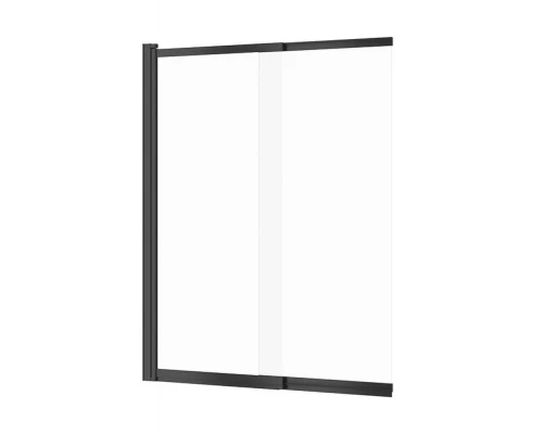 Шторка для ванны NEW TRENDY SENSI BLACK 100x150 P-0046 (черный) Elit-san.ru