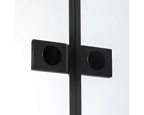 Шторка для ванны NEW TRENDY NEW SOLEO BLACK 100x140 P-0050 R (черный) Elit-san.ru