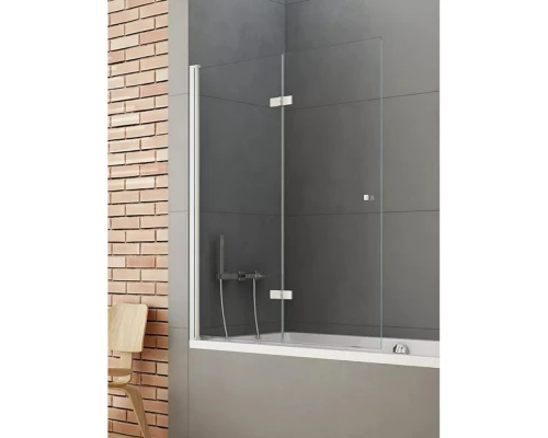 Шторка для ванны NEW TRENDY NEW SOLEO 110x140 P-0082 L (хром) Elit-san.ru