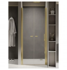 Дверь в нишу NEW TRENDY NEW SOLEO LIGHT GOLD 110x195 D-0458A (светлое золото)