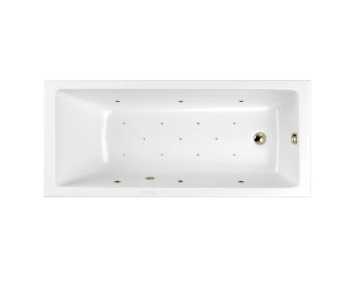Ванна WHITECROSS Wave Slim 175x70 "RELAX" (бронза)