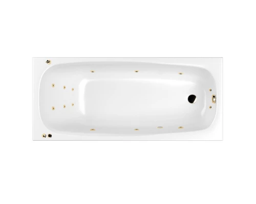Акриловая гидромассажная ванна 180x80 см Whitecross Layla Slim 0122.180080.100.SMART.GL Elit-san.ru