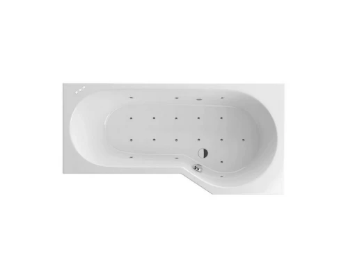 Ванна EXCELLENT Be Spot 160x80 (правая) RELAX (хром) Elit-san.ru