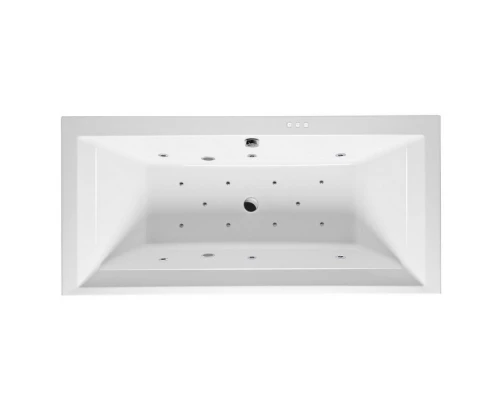 Ванна EXCELLENT Crown Grand 190x90 RELAX (хром) Elit-san.ru