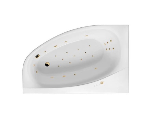 Ванна EXCELLENT Kameleon 170x110 (левая) ULTRA (золото) Elit-san.ru