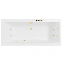 Ванна EXCELLENT Pryzmat 170x75 "SMART" (золото)