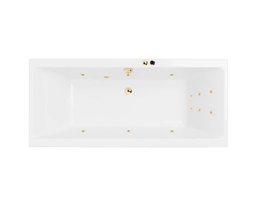 Ванна EXCELLENT Pryzmat 200x90 LINE (золото) Elit-san.ru