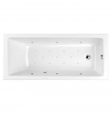 Акриловая гидромассажная ванна 169,5x70 см Whitecross Wave 0101.170070.100.RELAX.CR