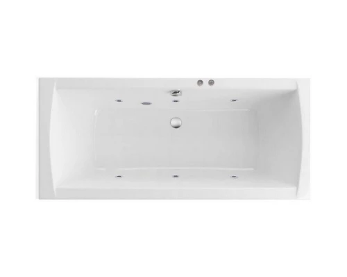 Ванна EXCELLENT Aquaria Lux Slim 180x80 SOFT (хром) Elit-san.ru