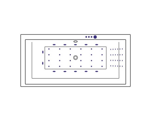 Ванна EXCELLENT Crown Grand 190x90 NANO (золото) Elit-san.ru