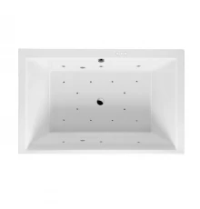 Ванна EXCELLENT Crown Lux 190x120 "RELAX" (хром)