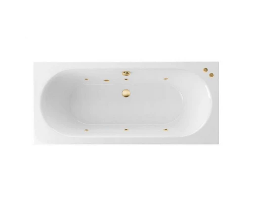 Ванна EXCELLENT Oceana Slim 170x75 SOFT (золото) Elit-san.ru