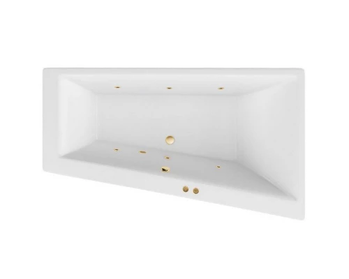 Ванна EXCELLENT Sfera 170x100 (правая) SOFT (золото) Elit-san.ru