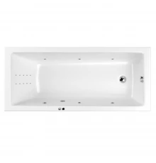 Ванна WHITECROSS Wave 150x70 "LINE NANO" (хром)