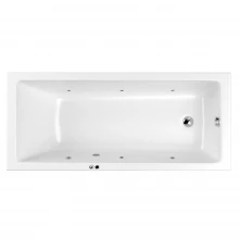 Акриловая гидромассажная ванна 159,5x80 см Whitecross Wave 0101.160080.100.SOFT.CR