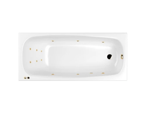 Акриловая гидромассажная ванна 180x80 см Whitecross Layla 0102.180080.100.LINE.GL Elit-san.ru