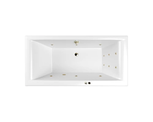 Акриловая гидромассажная ванна 170x80 см Whitecross Savia Duo 0103.170080.100.LINE.BR Elit-san.ru