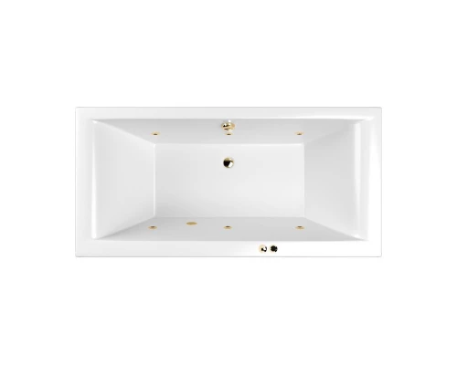 Акриловая гидромассажная ванна 170x80 см Whitecross Savia Duo 0103.170080.100.SOFT.GL Elit-san.ru