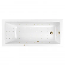 Ванна WHITECROSS Wave Slim 175x70 "NANO" (золото)