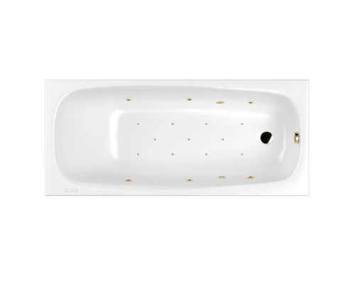 Акриловая гидромассажная ванна 170x75 см Whitecross Layla Slim 0122.170075.100.RELAX.GL Elit-san.ru