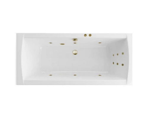 Ванна EXCELLENT Aquaria Lux Slim 180x80 LINE (бронза) Elit-san.ru