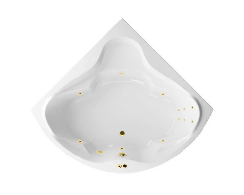 Ванна EXCELLENT Konsul 150x150 LINE (золото) Elit-san.ru