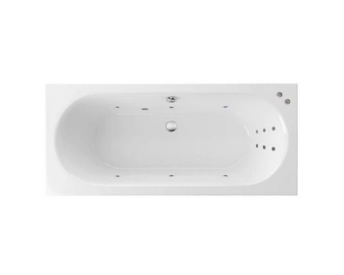 Ванна EXCELLENT Oceana Slim 180x80 LINE (хром) Elit-san.ru