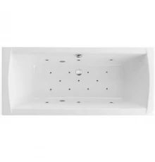 Ванна EXCELLENT Aquaria Lux Slim 180x80 "RELAX" (хром)