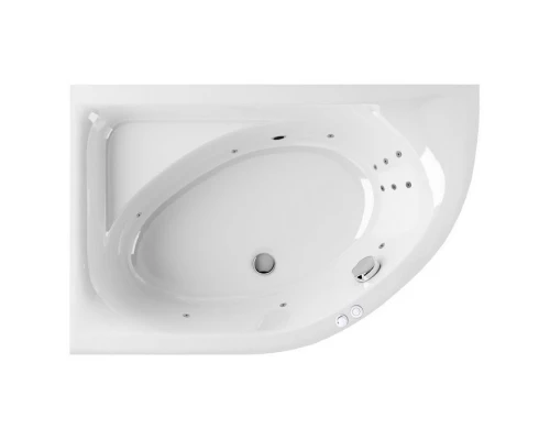 Ванна EXCELLENT Aquarella 150x100 (левая) LINE (хром) Elit-san.ru