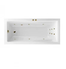 Ванна EXCELLENT Palace 170x75 "LINE" (бронза)