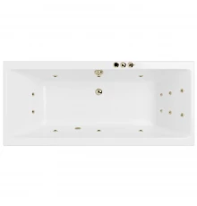 Ванна EXCELLENT Pryzmat 170x75 "SMART" (бронза)