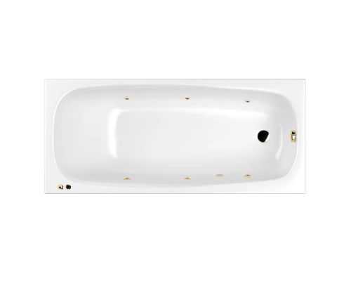 Акриловая гидромассажная ванна 170x75 см Whitecross Layla 0102.170075.100.SOFT.GL Elit-san.ru