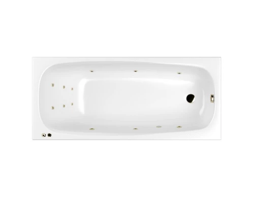 Акриловая гидромассажная ванна 180x80 см Whitecross Layla 0102.180080.100.LINE.BR Elit-san.ru