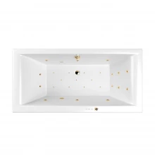 Акриловая гидромассажная ванна 170x80 см Whitecross Savia Duo 0103.170080.100.ULTRA.GL