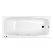 Акриловая гидромассажная ванна 170x75 см Whitecross Layla Slim 0122.170075.100.SOFT.CR