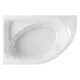 Ванна EXCELLENT Aquarella 170x110 (левая) "SOFT" (белый)