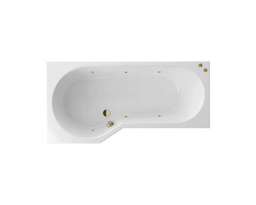 Ванна EXCELLENT Be Spot 160x80 (левая) SOFT (бронза) Elit-san.ru