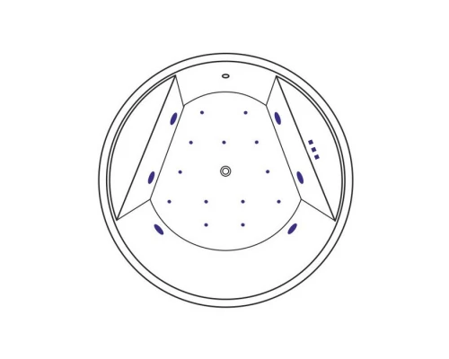 Ванна EXCELLENT Great Arc 160 RELAX (бронза) Elit-san.ru