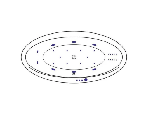 Ванна EXCELLENT Lumina 190x95 ULTRA NANO (хром) Elit-san.ru