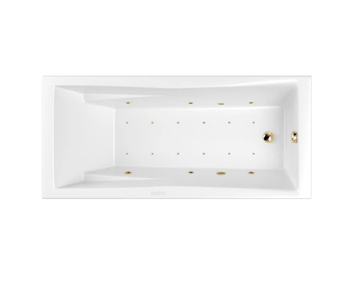 Ванна WHITECROSS Palace 170x75 RELAX (золото) Elit-san.ru