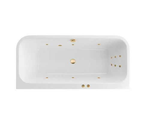 Ванна EXCELLENT Arana 180x85 LINE (золото) Elit-san.ru