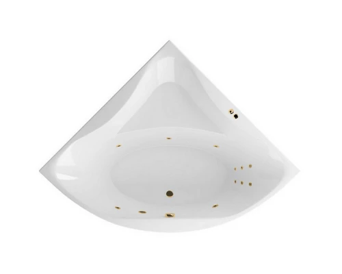 Ванна EXCELLENT Glamour 150x150 LINE (золото) Elit-san.ru