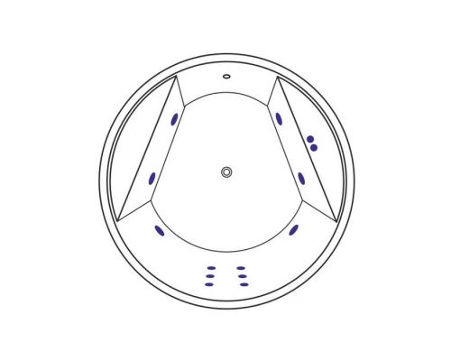 Ванна EXCELLENT Great Arc 160 LINE (бронза) Elit-san.ru