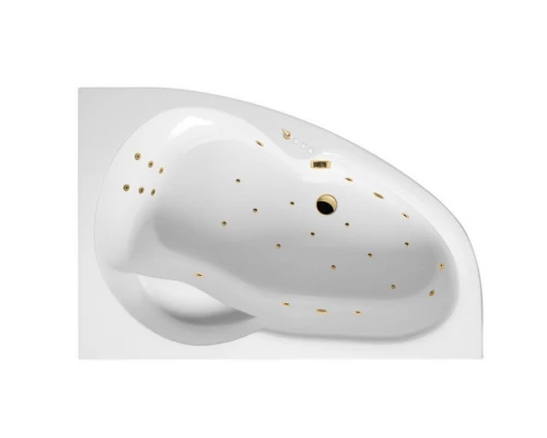 Ванна EXCELLENT Newa 160x95 (правая)  ULTRA (золото) Elit-san.ru