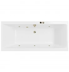 Ванна EXCELLENT Pryzmat 170x75 "SOFT" (бронза)