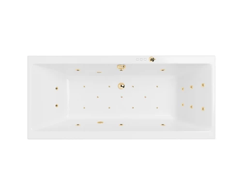 Ванна EXCELLENT Pryzmat 180x80 ULTRA (золото) Elit-san.ru
