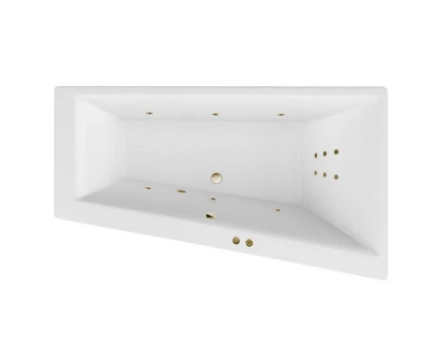 Ванна EXCELLENT Sfera 170x100 (правая) LINE (бронза) Elit-san.ru