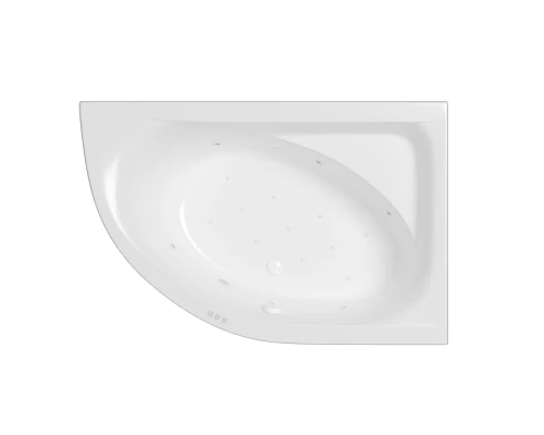 Ванна WHITECROSS Aquarella 170x110 (правая) "RELAX" (белый)